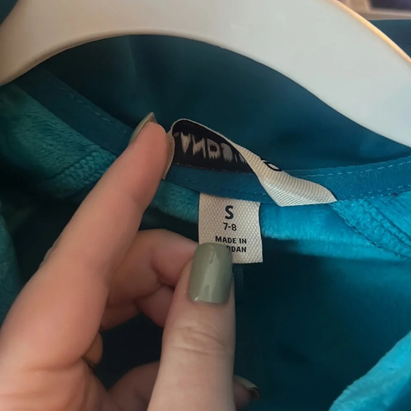 NWOT Lands end fleece lined jacket size S(7-8) NWOT - Picture 6 of 6